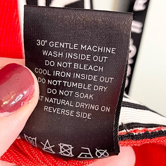 Whyte Studio Women's Red Stretchy Fit Sleeveless Bodycon Midi Dress Size S/M NWT - Picture 11 of 11